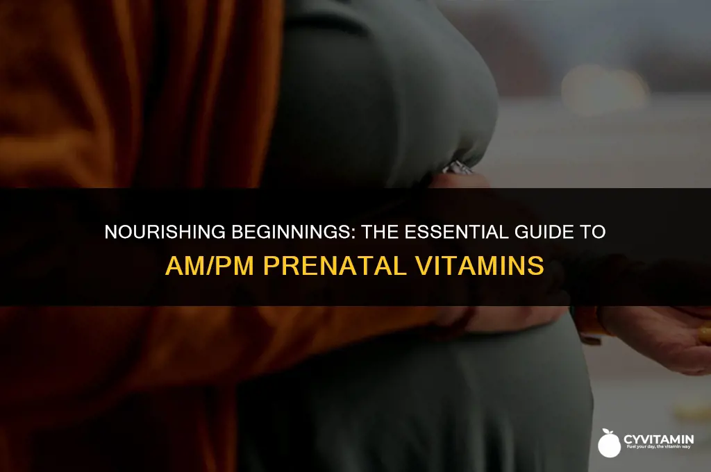am pm prenatal vitamin