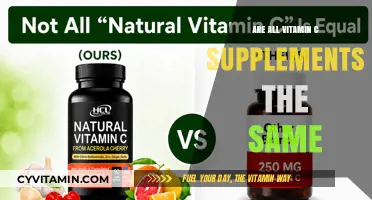 Unveiling the Truth: Are All Vitamin C Supplements Equal?