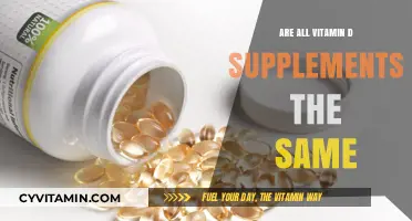 Unveiling the Truth: Not All Vitamin D Supplements Are Equal