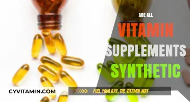 Unveiling the Truth: Are All Vitamin Supplements Synthetic?