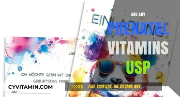 Exploring Prenatal Vitamins: Are They USP Certified?