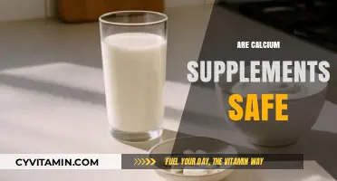 Unveiling the Truth: Are Calcium Supplements Safe for You?