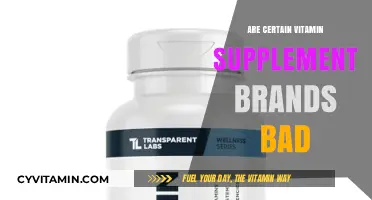Unveiling the Truth: Are Certain Vitamin Supplement Brands Harmful?
