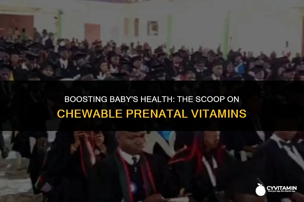are chewable prenatal vitamins effective