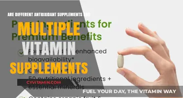 Exploring the Benefits of Antioxidant and Multivitamin Supplements