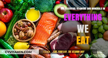 Nutritional Essentials: Are Vitamins and Minerals Ubiquitous in Our Diet?