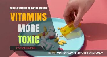 Exploring Vitamin Toxicity: Fat-Soluble vs. Water-Soluble