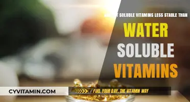 Exploring Vitamin Stability: Fat vs. Water Soluble