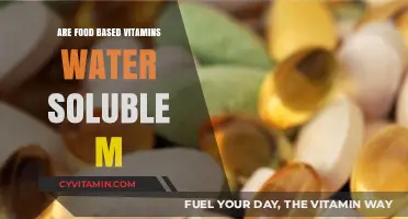 Exploring the Solubility of Food-Based Vitamins in Water