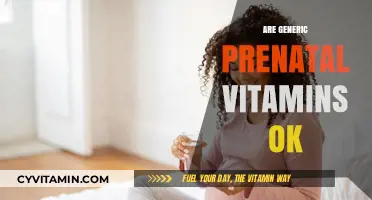 Are Generic Prenatal Vitamins Okay? A Comprehensive Guide for Expecting Mothers