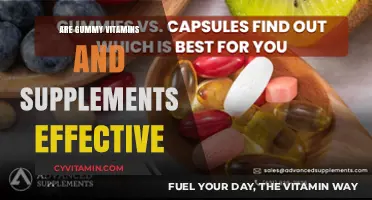 Unveiling the Truth: Do Gummy Vitamins and Supplements Really Work?