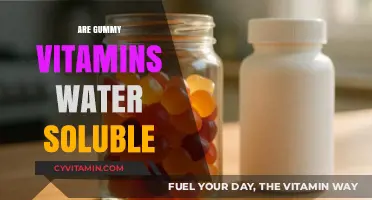 Unveiling the Truth: Are Gummy Vitamins Water Soluble?