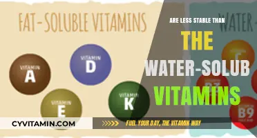 Unraveling the Myth: Fat-Soluble Vitamins' Stability Compared to Water-Soluble Ones