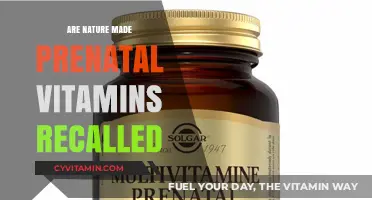 Nature's Prenatal Vitamins: A Recall Investigation