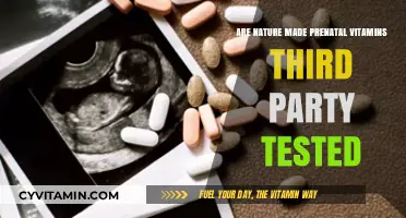 Nature's Promise: Are Prenatal Vitamins Third-Party Tested?