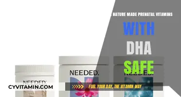 Exploring the Safety of Nature-Made Prenatal Vitamins with DHA