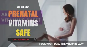 Prenatal Peace of Mind: The Safety of One-a-Day Vitamins
