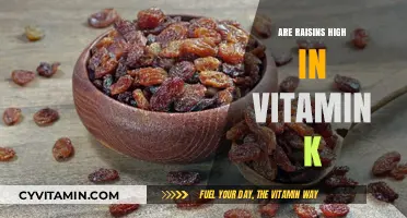 Unlocking the Nutritional Secrets: Are Raisins a Vitamin K Powerhouse?