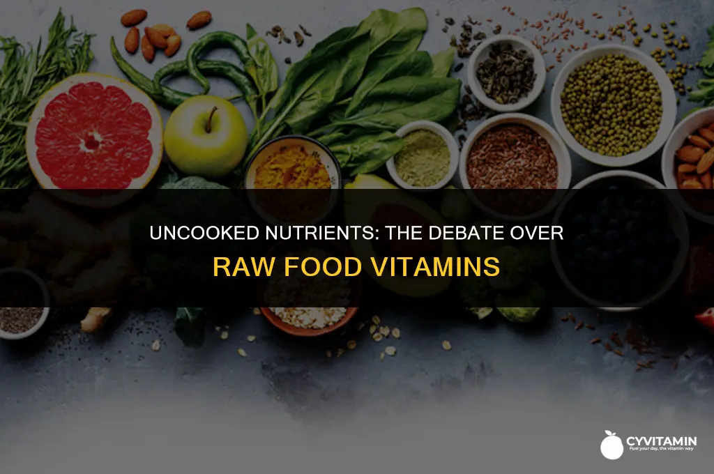 are raw food vitamins better