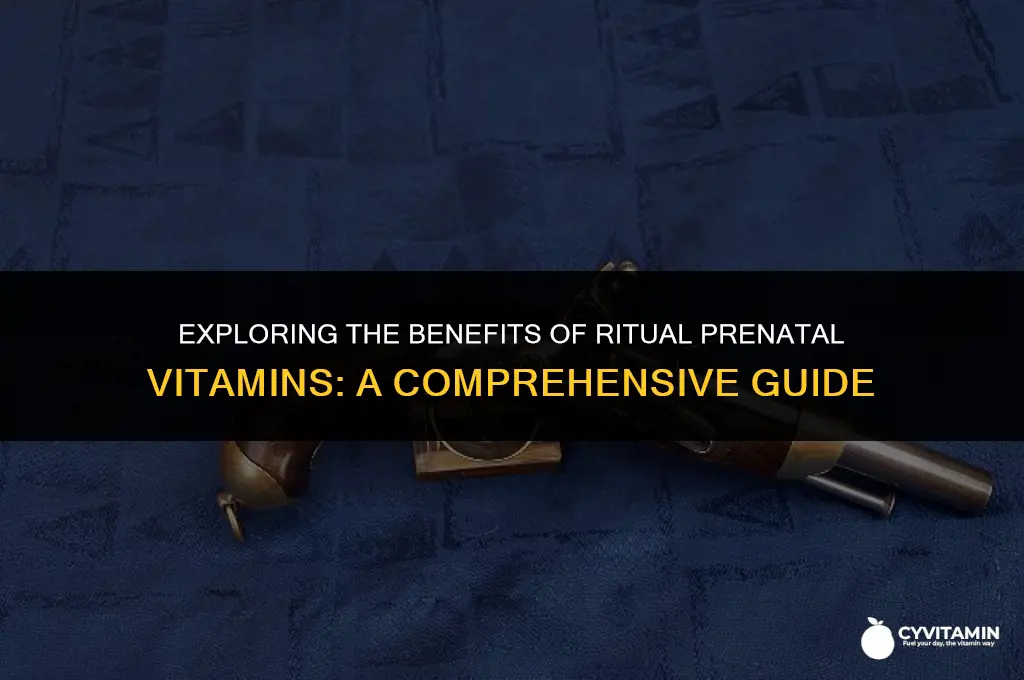 are ritual prenatal vitamins good