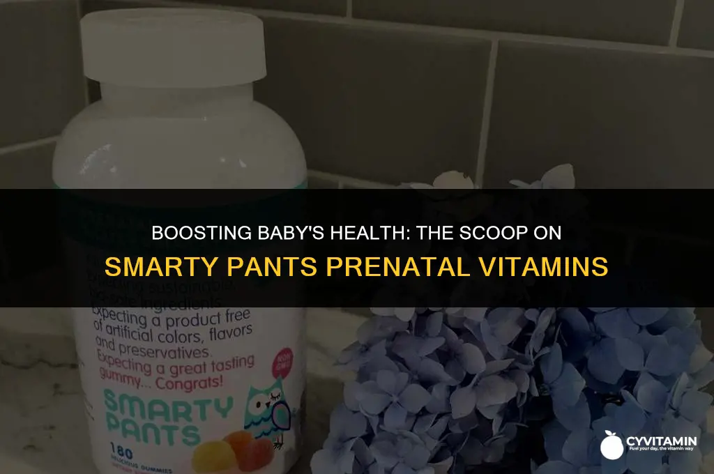 are smarty pants prenatal vitamins good