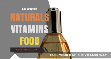 Exploring Sundown Naturals: Are Their Vitamins Food-Based?