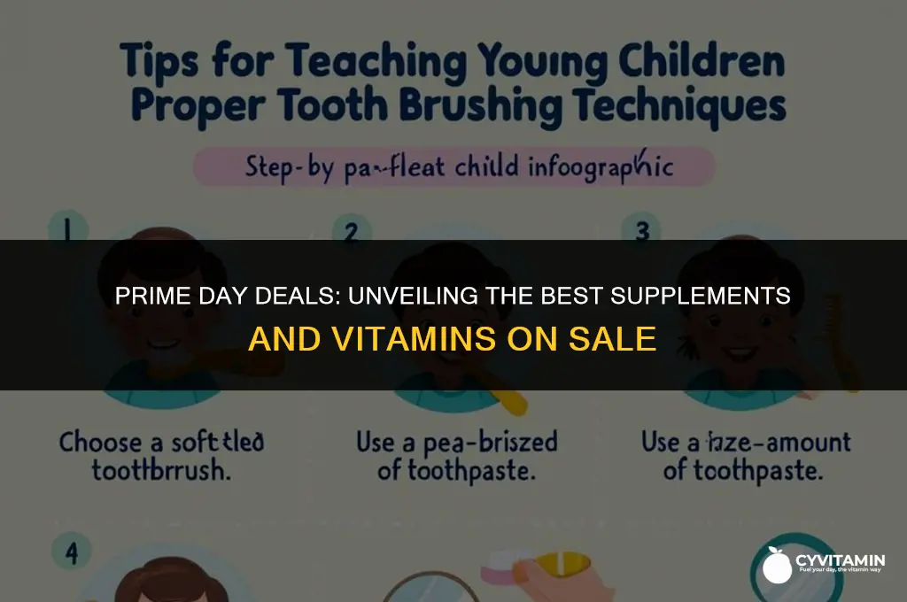 are supplements and vitamins on sale on prime day