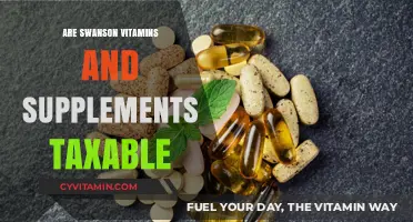 Navigating Tax Laws: Are Swanson Vitamins and Supplements Taxable?