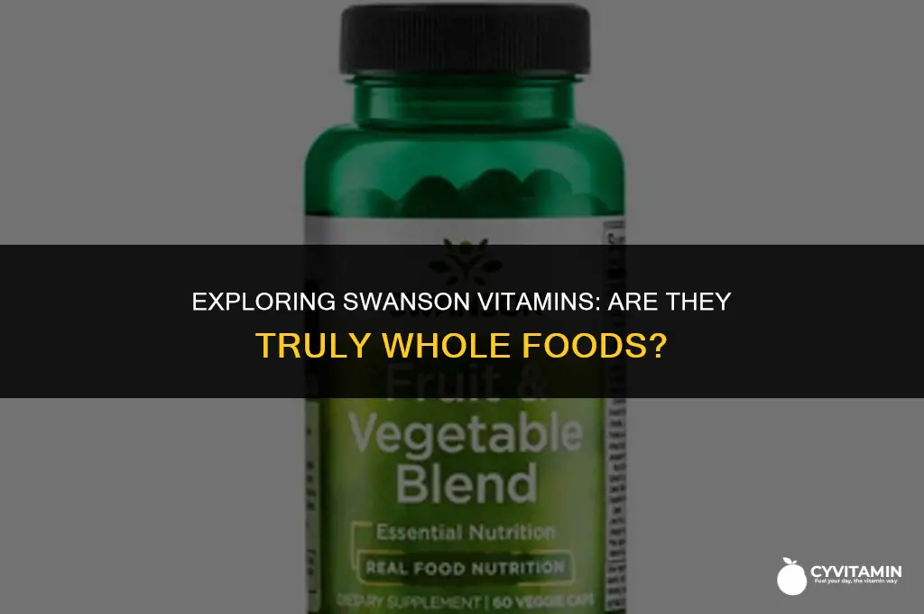 are swanson vitamins whole foods