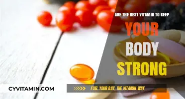 Essential Vitamins for Building and Maintaining a Strong, Healthy Body