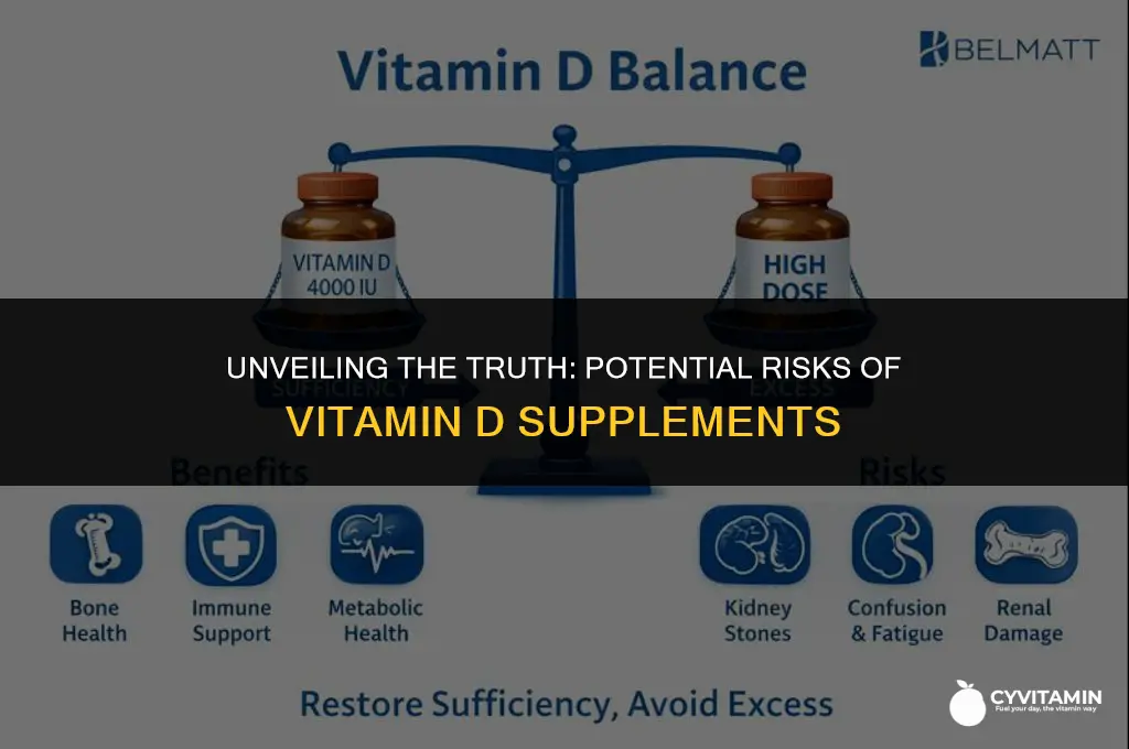 are there any risks associated with taking vitamin d supplements