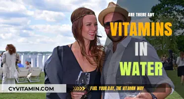 Exploring the Nutritional Value: Vitamins in Water?