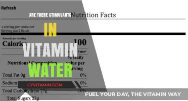 Exploring the Ingredients: Does Vitamin Water Contain Stimulants?