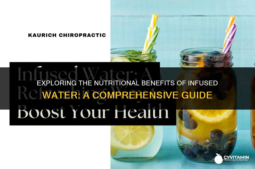 are there vitamins in infused water