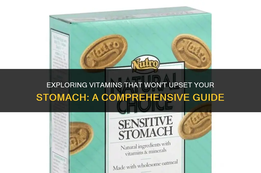 are there vitamins that don make you feel sick