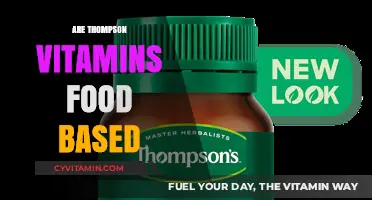 Exploring the Nutritional Foundation of Thompson Vitamins: Food-Based or Not?