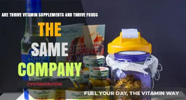 Exploring the Connection: Thrive Vitamin Supplements and Thrive Foods