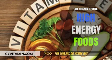Energizing Nutrition: The Role of Vitamin E in High-Energy Foods