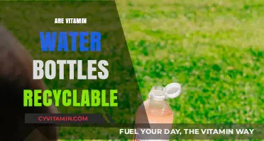 Sipping Sustainably: The Recyclability of Vitamin Water Bottles