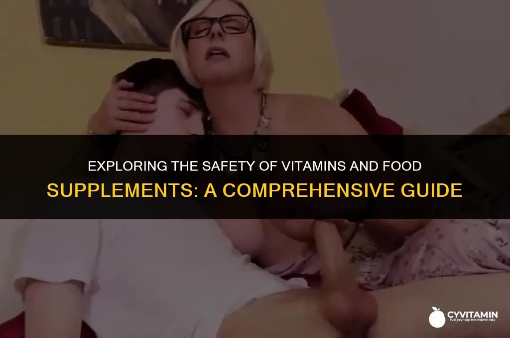 are vitamins and other food supplements safe