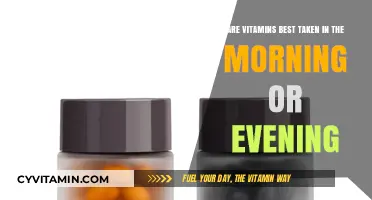 Morning or Evening: When Should You Take Your Vitamins?