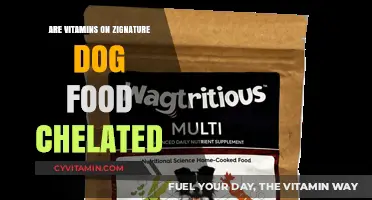 Unlocking Nutrition: Are Vitamins in Zignature Dog Food Chelated?