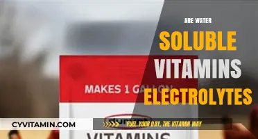 Exploring the Connection: Water-Soluble Vitamins and Electrolytes