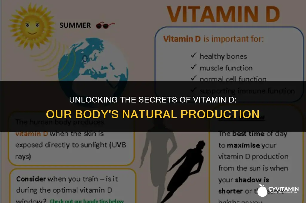 are we capable of making vitamin d in our bodies