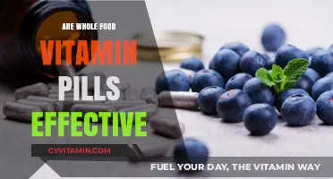 Unveiling the Truth: Do Whole Food Vitamin Pills Really Work?