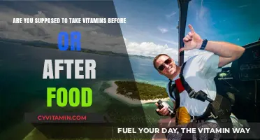 Optimizing Your Vitamin Intake: Before or After Meals?