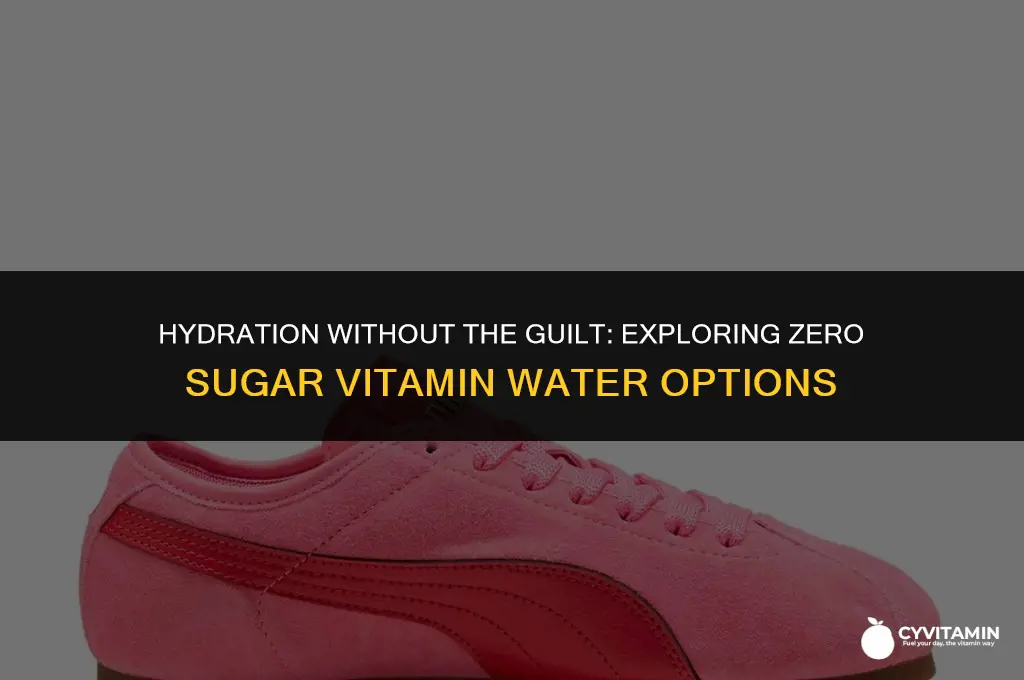 are zero sugar vitamin water