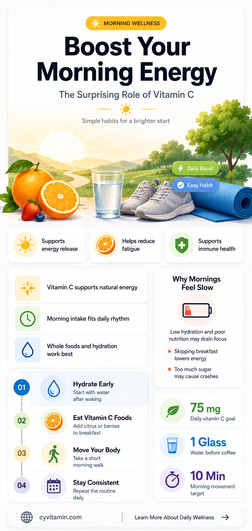 does vitamin c wake you up