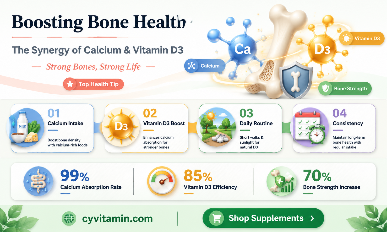 can you take calcium and vitamin d3 together