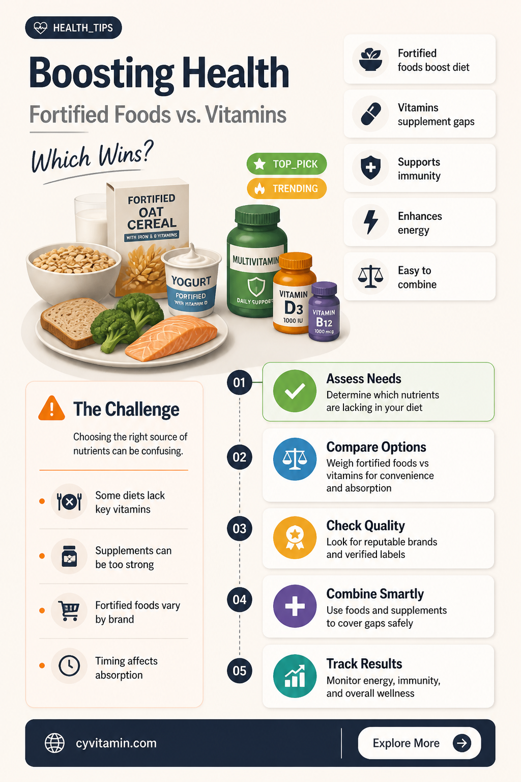 are fortified foods better than vitamins